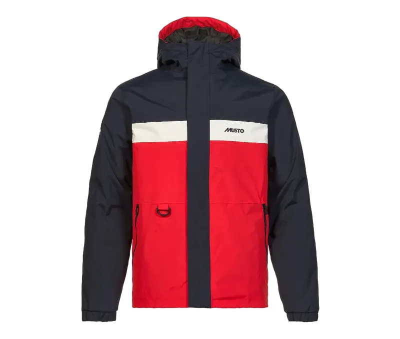 Men's Musto 64 Primaloft Jacket True Red/Navy - Small